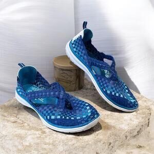 COBB HILL Women’s Size 8 Shoes by New Balance "WOW" Stretch Flat Woven Comfort